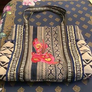 Sundance Embroidered Tote Bag